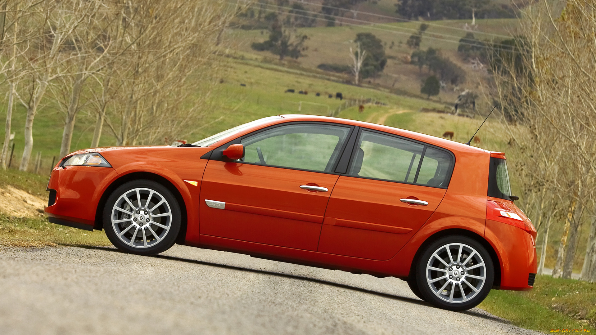 автомобили, renault, 2004г, au-spec, 5-door, rs, megane