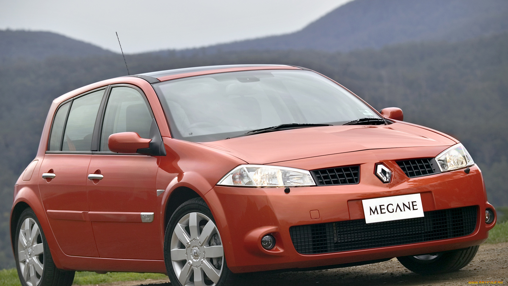 автомобили, renault, 2004г, au-spec, 5-door, rs, megane