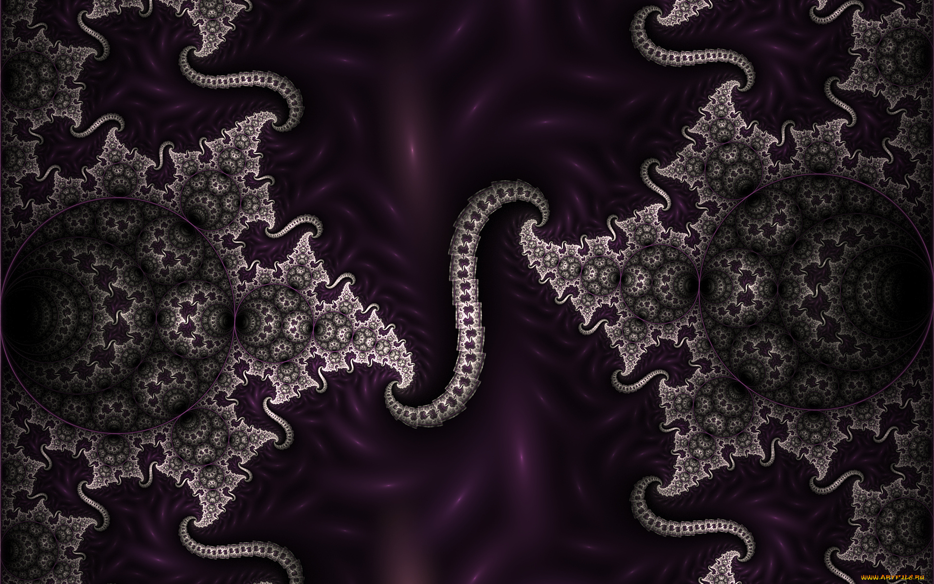 3д, графика, фракталы, , fractal, узор, фон, цвета