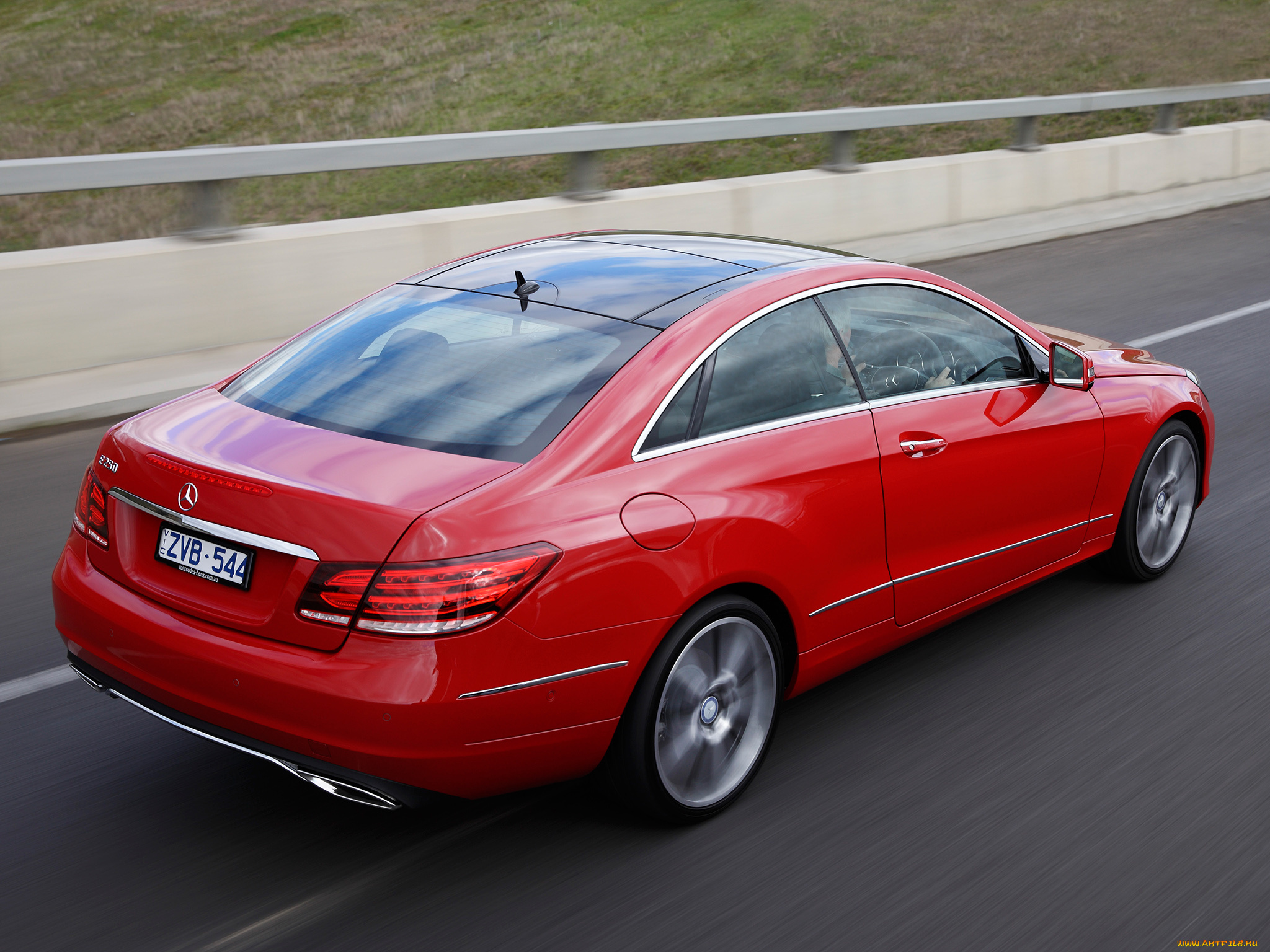 автомобили, mercedes-benz, красный, 2013г, c207, au-spec, coupe, e, 250