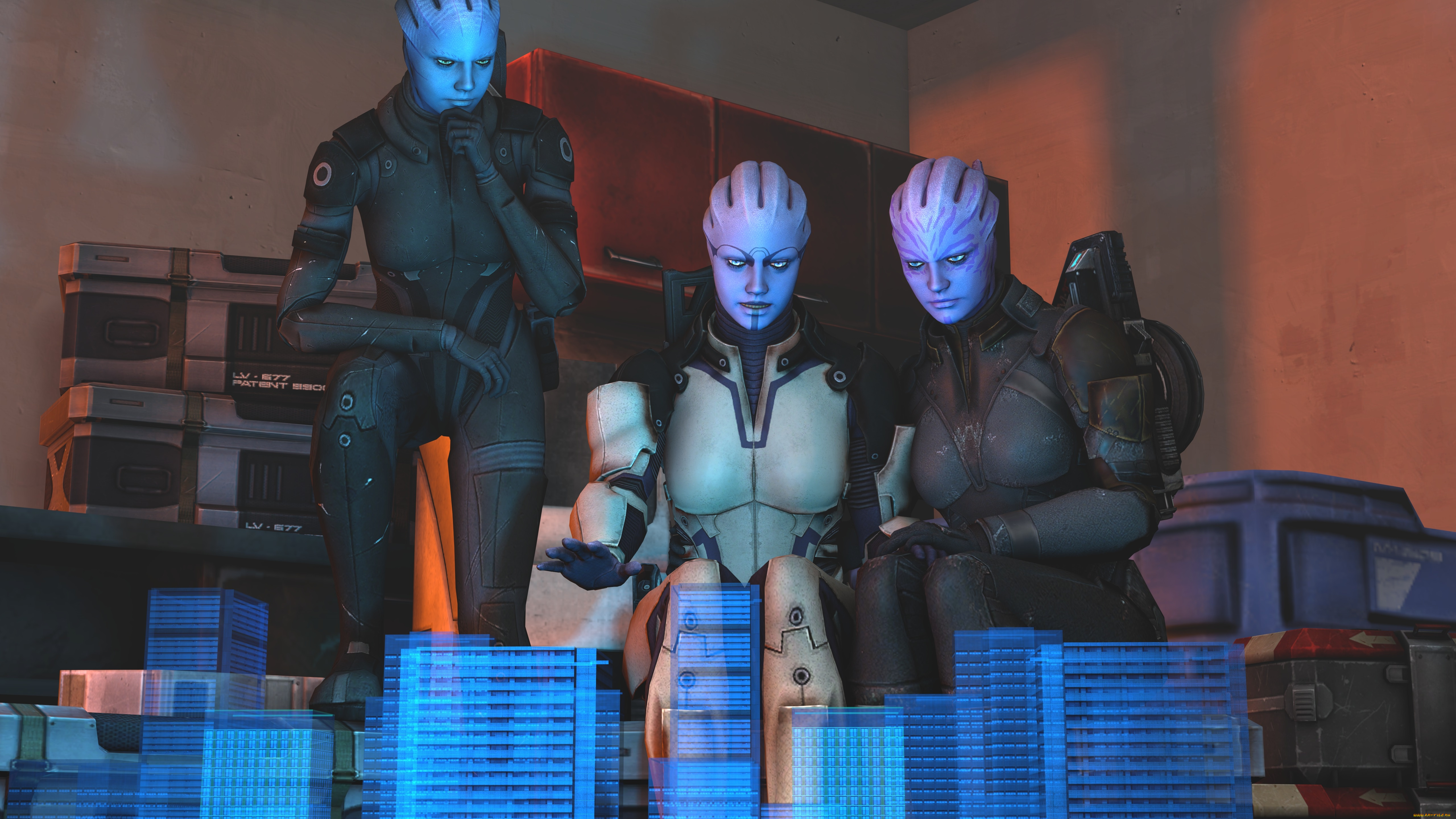 3д, графика, существа, , creatures, фон, взгляд, халки