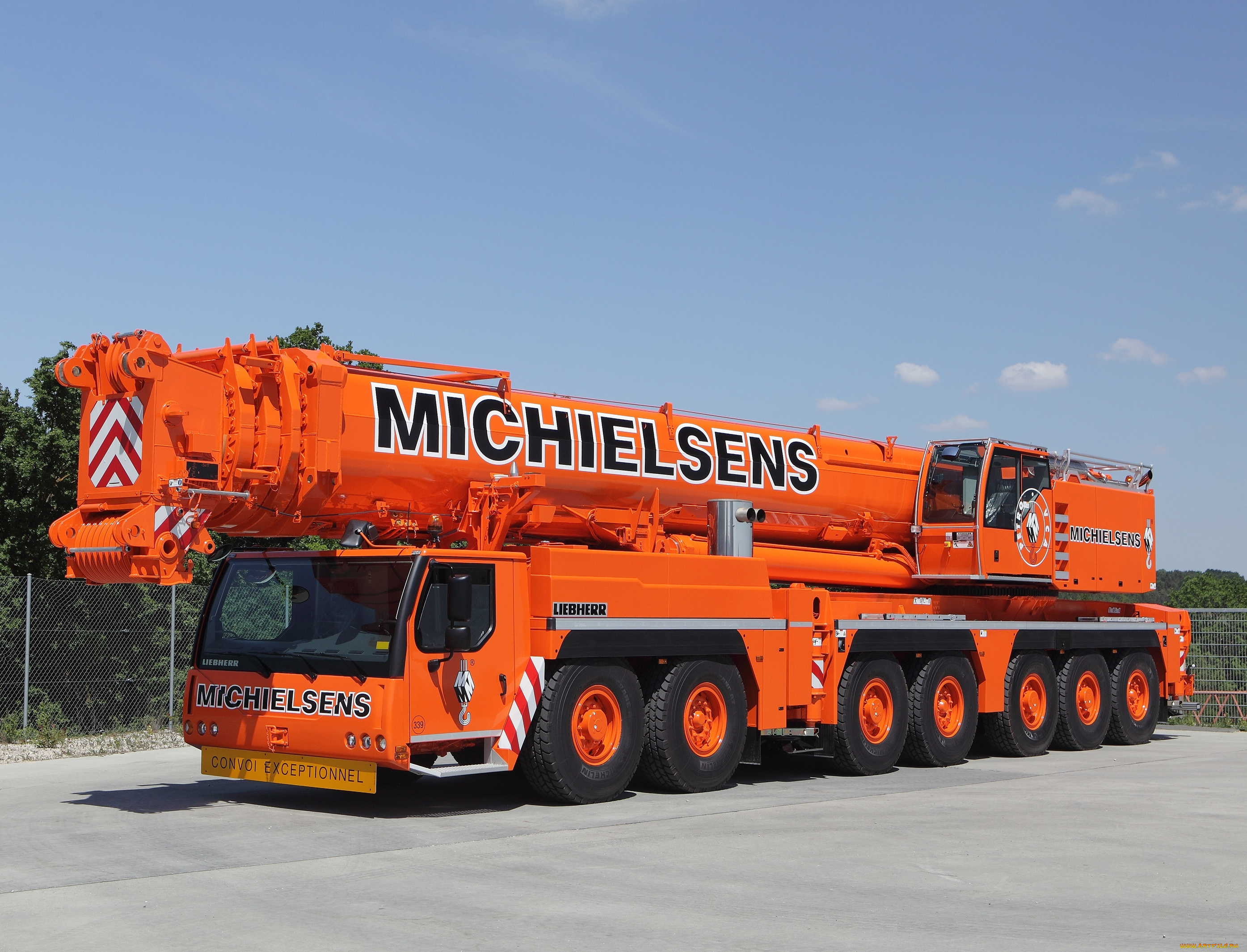 техника, краны, ltm, liebherr