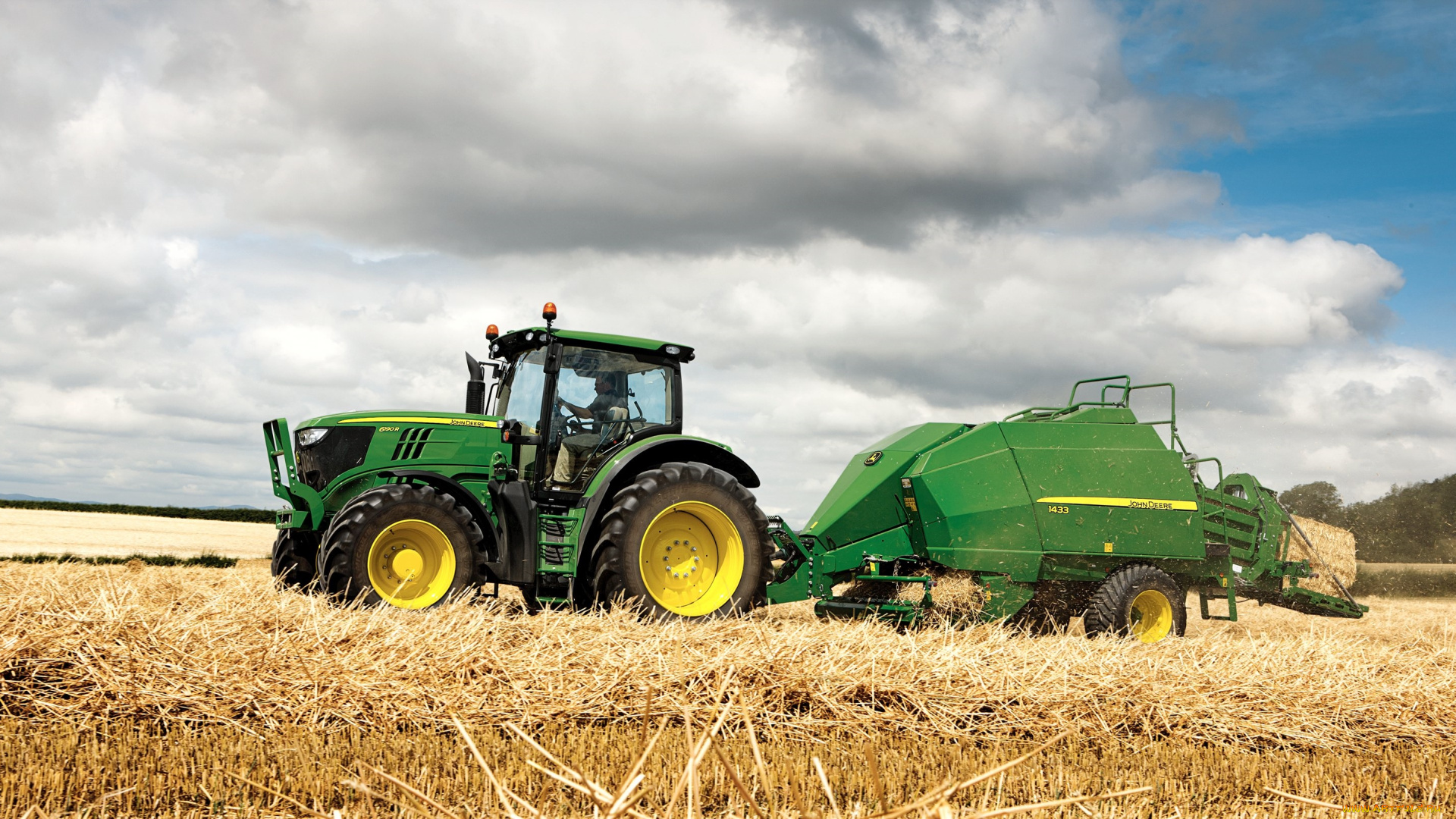 техника, тракторы, john, deere