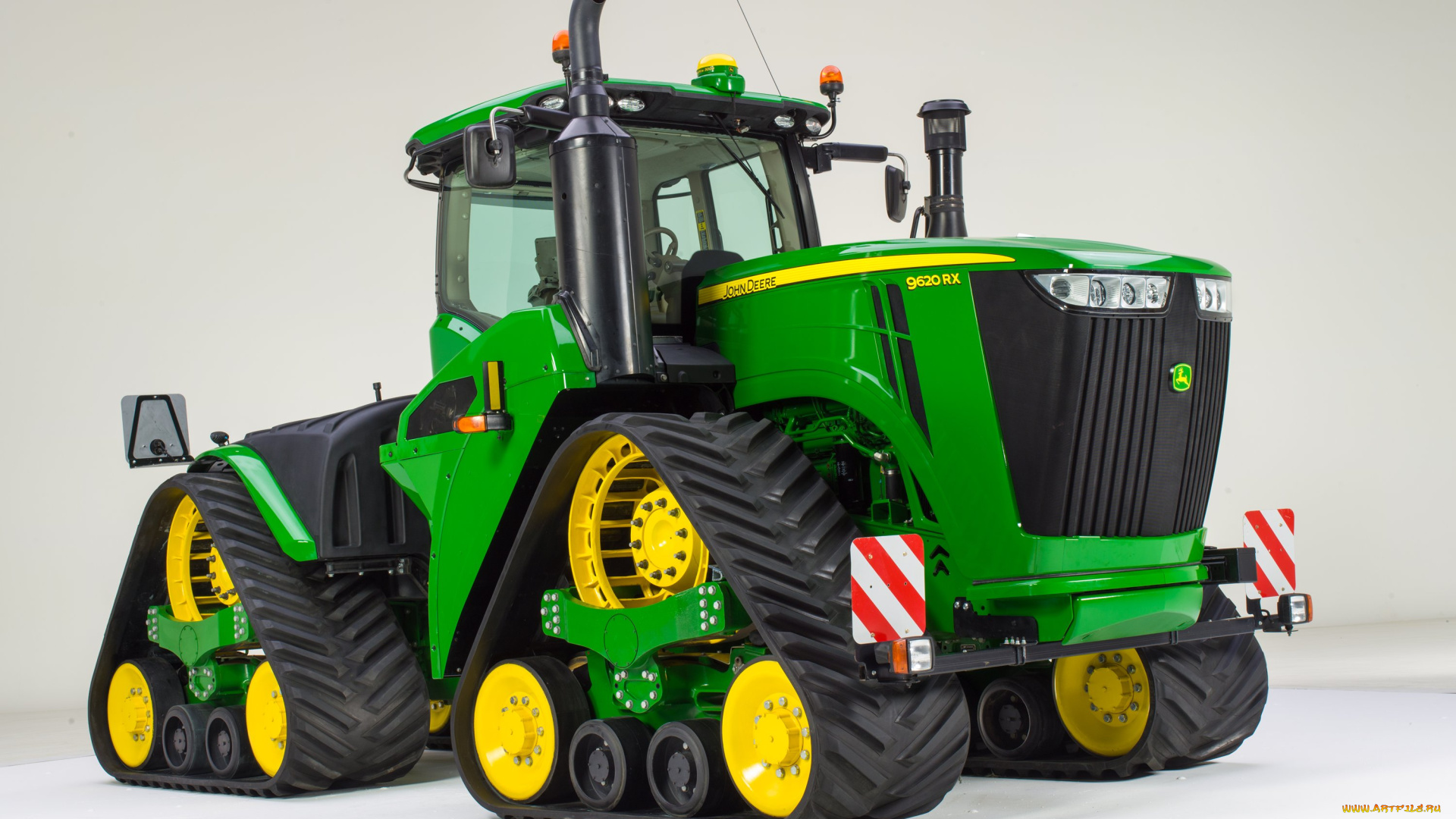 техника, тракторы, на, гусенецах, john, deere