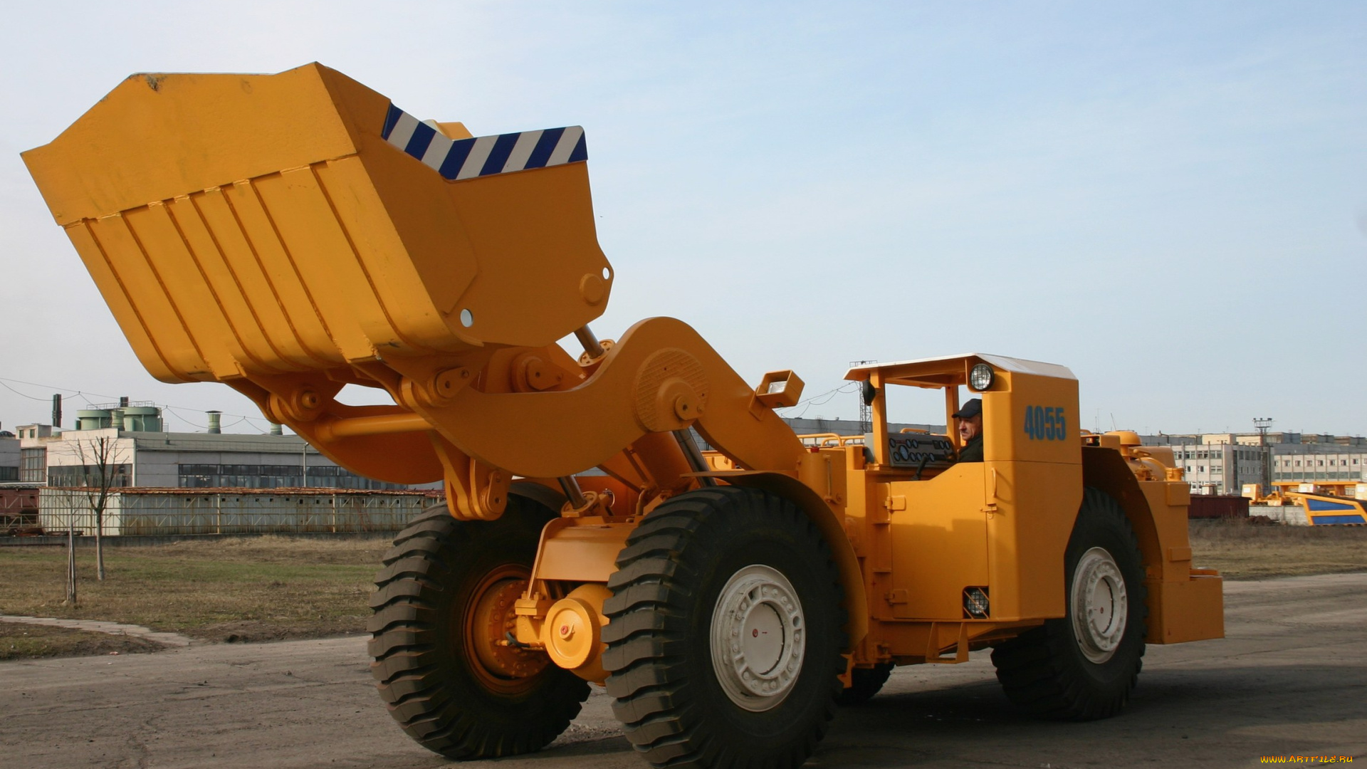 техника, фронтальные, погрузчики, moaz