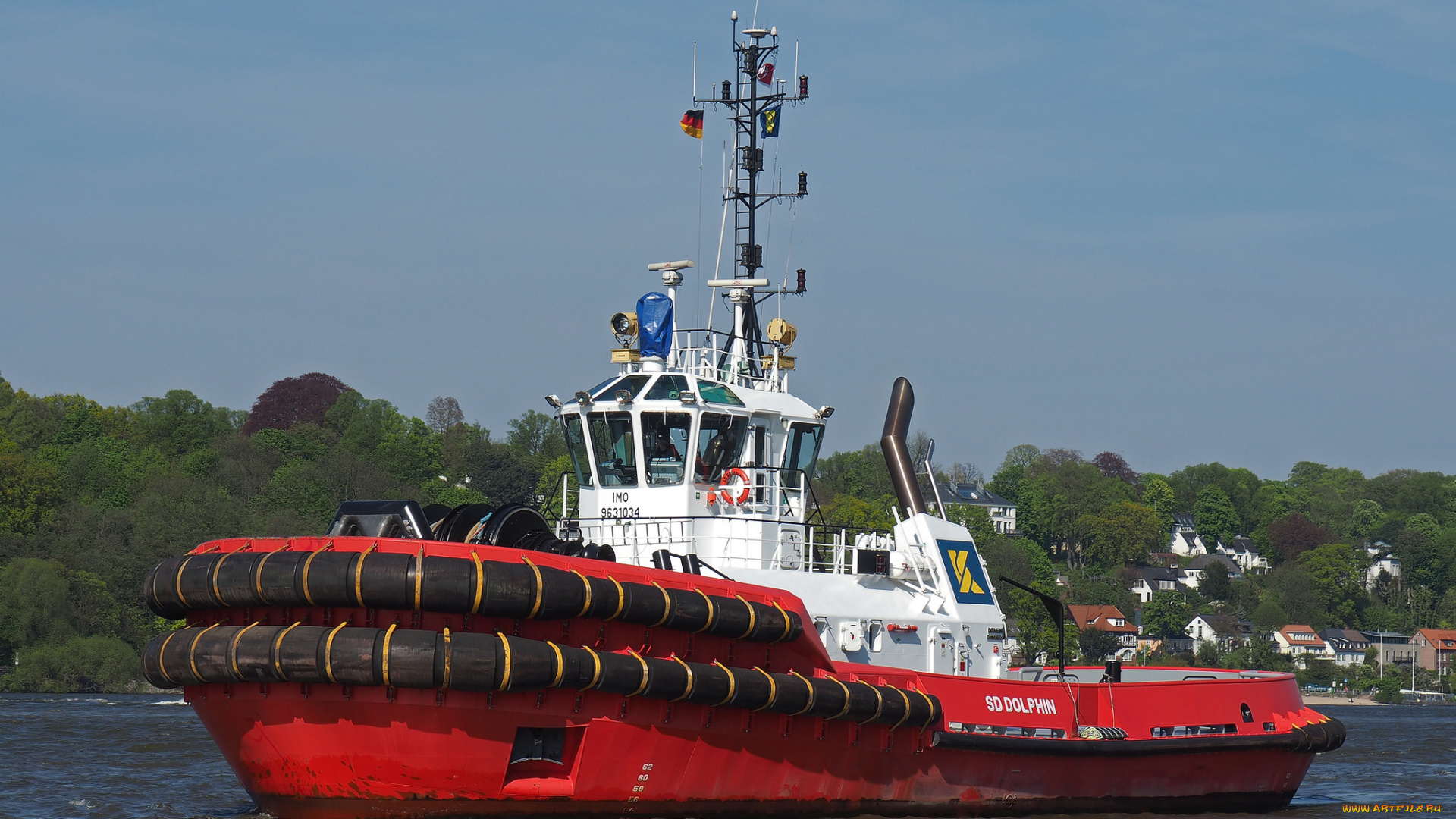 корабли, баркасы, , , буксиры, буксир