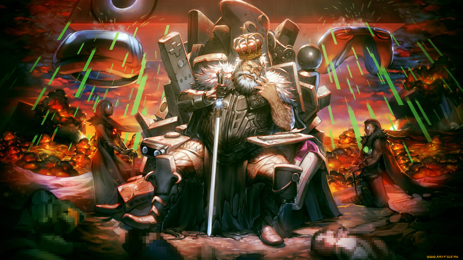 видео, игры, king, of, glory, king, of, glory