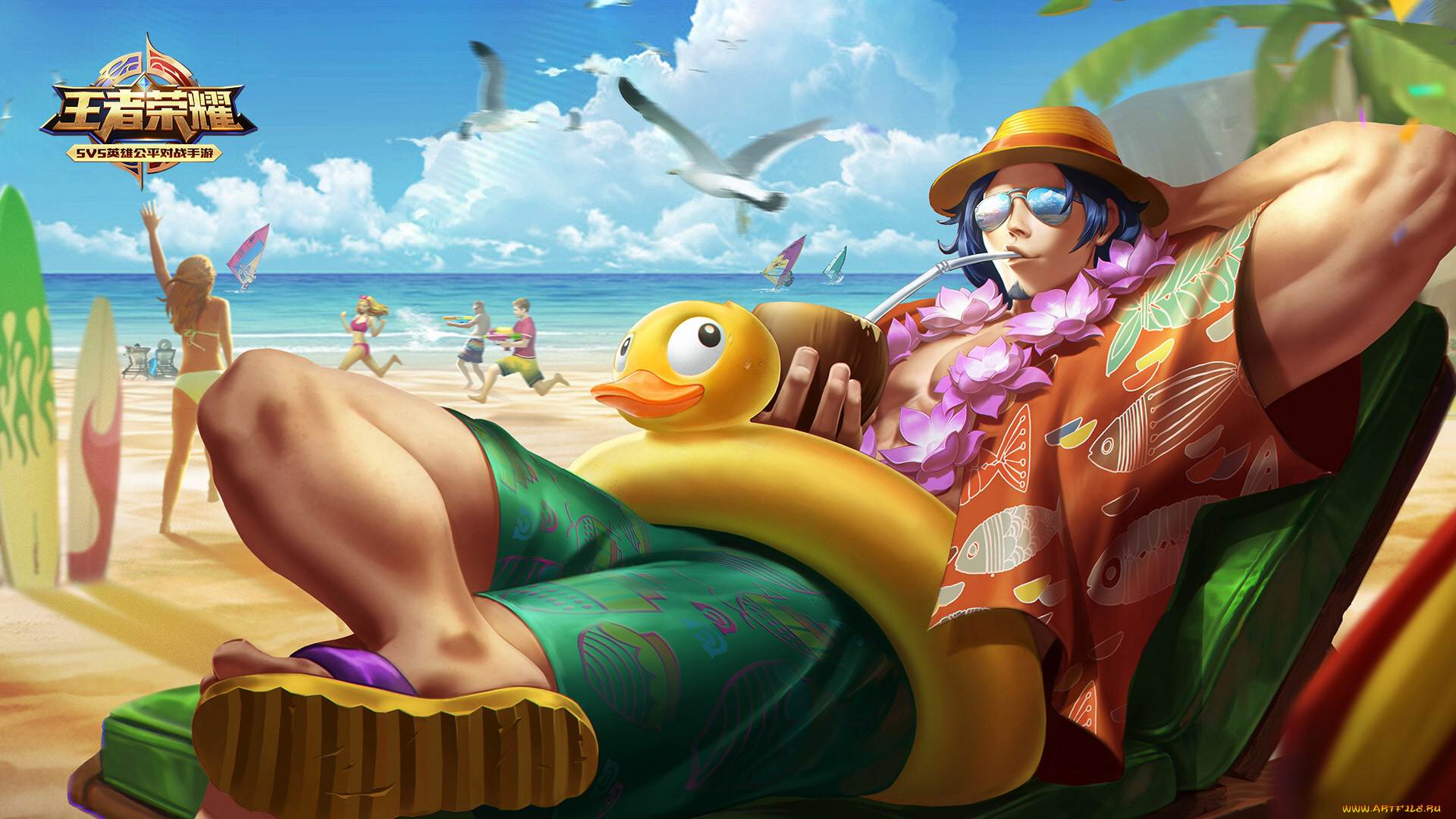 видео, игры, king, of, glory, king, of, glory