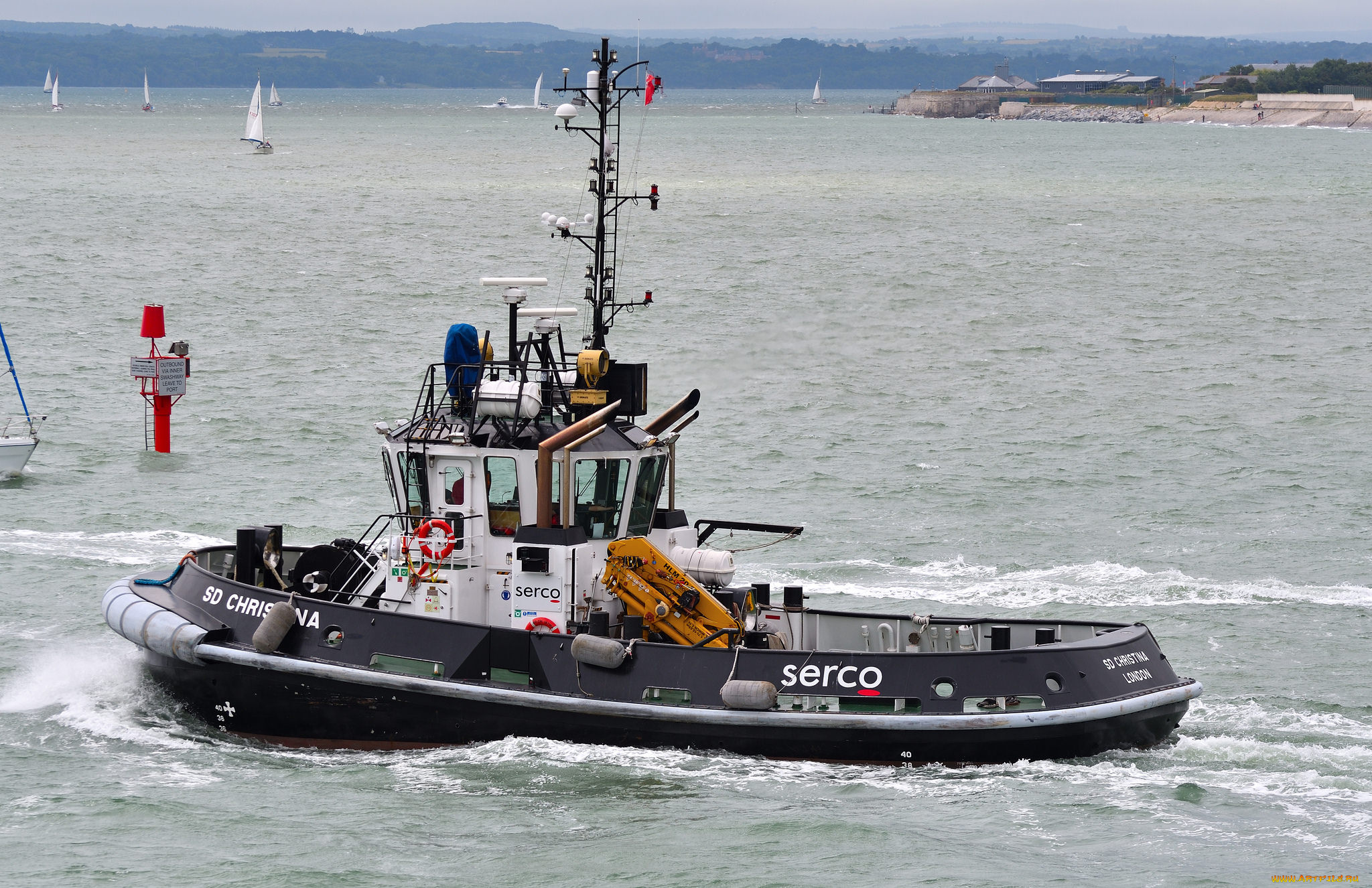 корабли, баркасы, , , буксиры, буксир