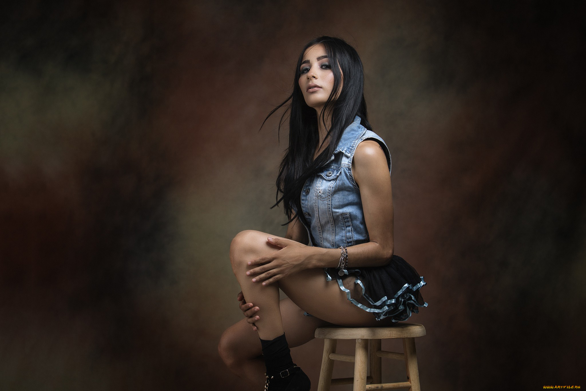 девушка, девушки, -unsort, , брюнетки, темноволосые, модель