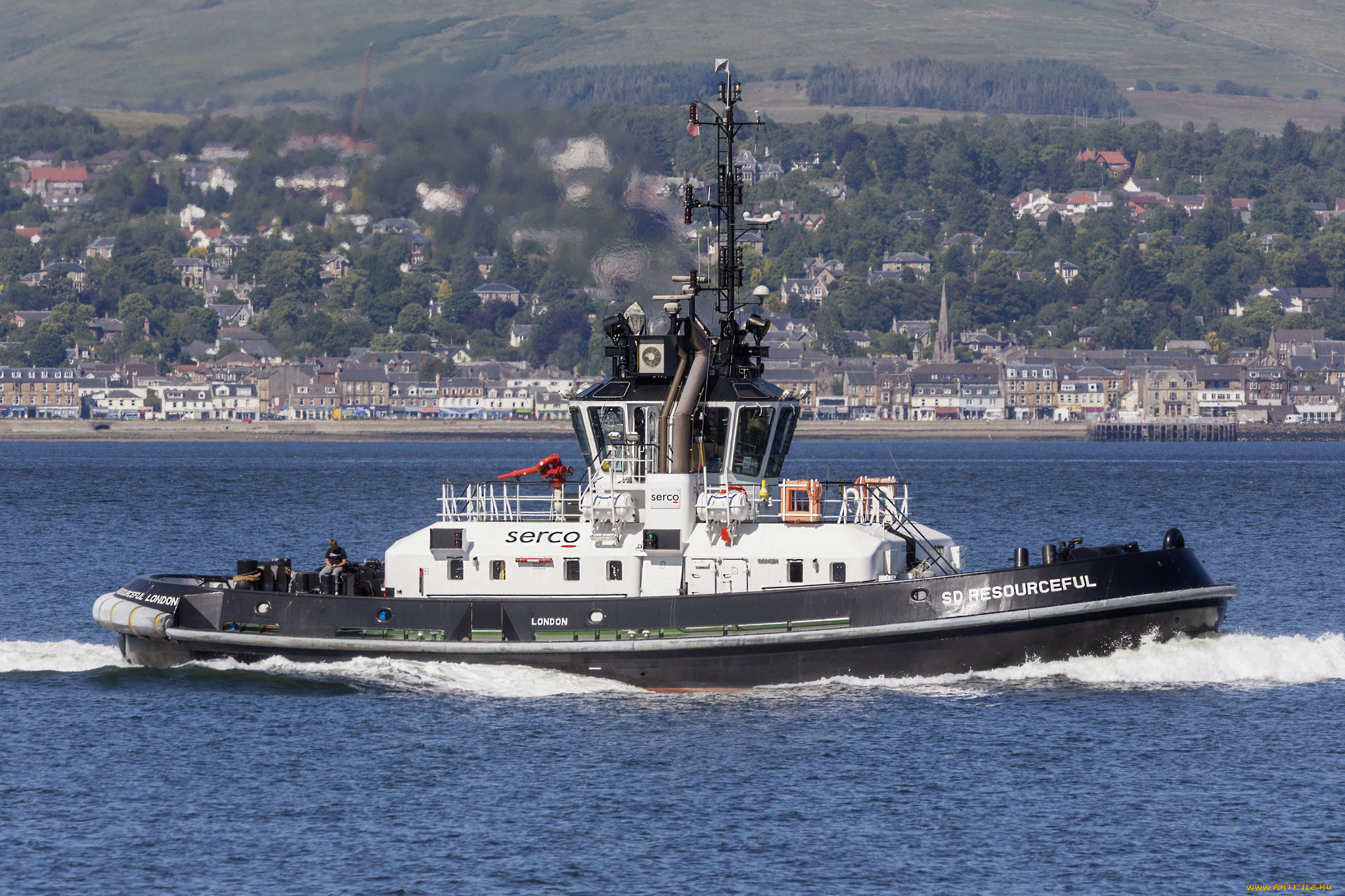 корабли, баркасы, , , буксиры, буксир