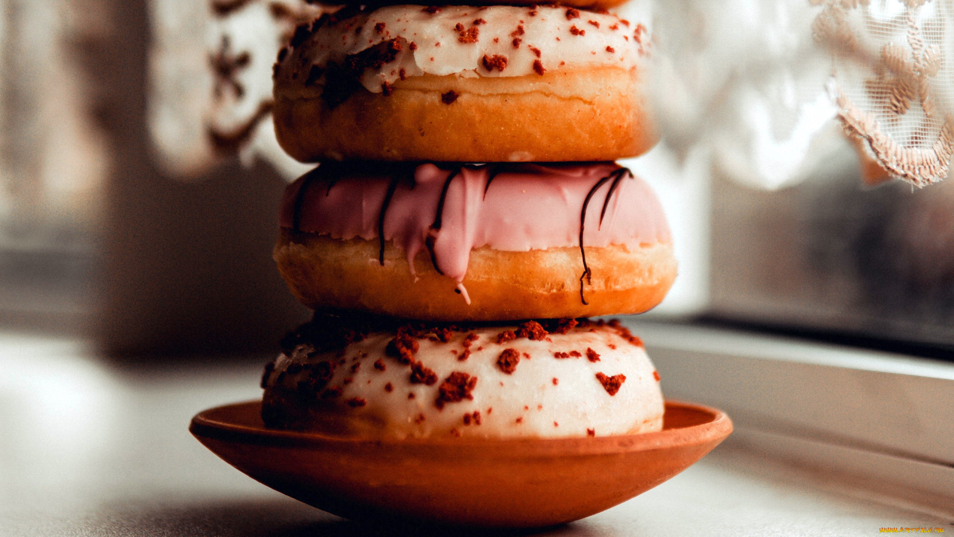 еда, хлеб, , выпечка, пончики