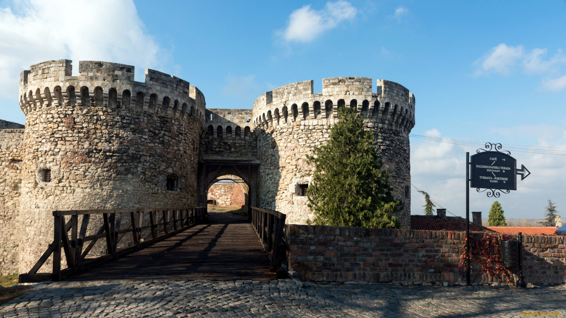 города, белград, , сербия, крепость