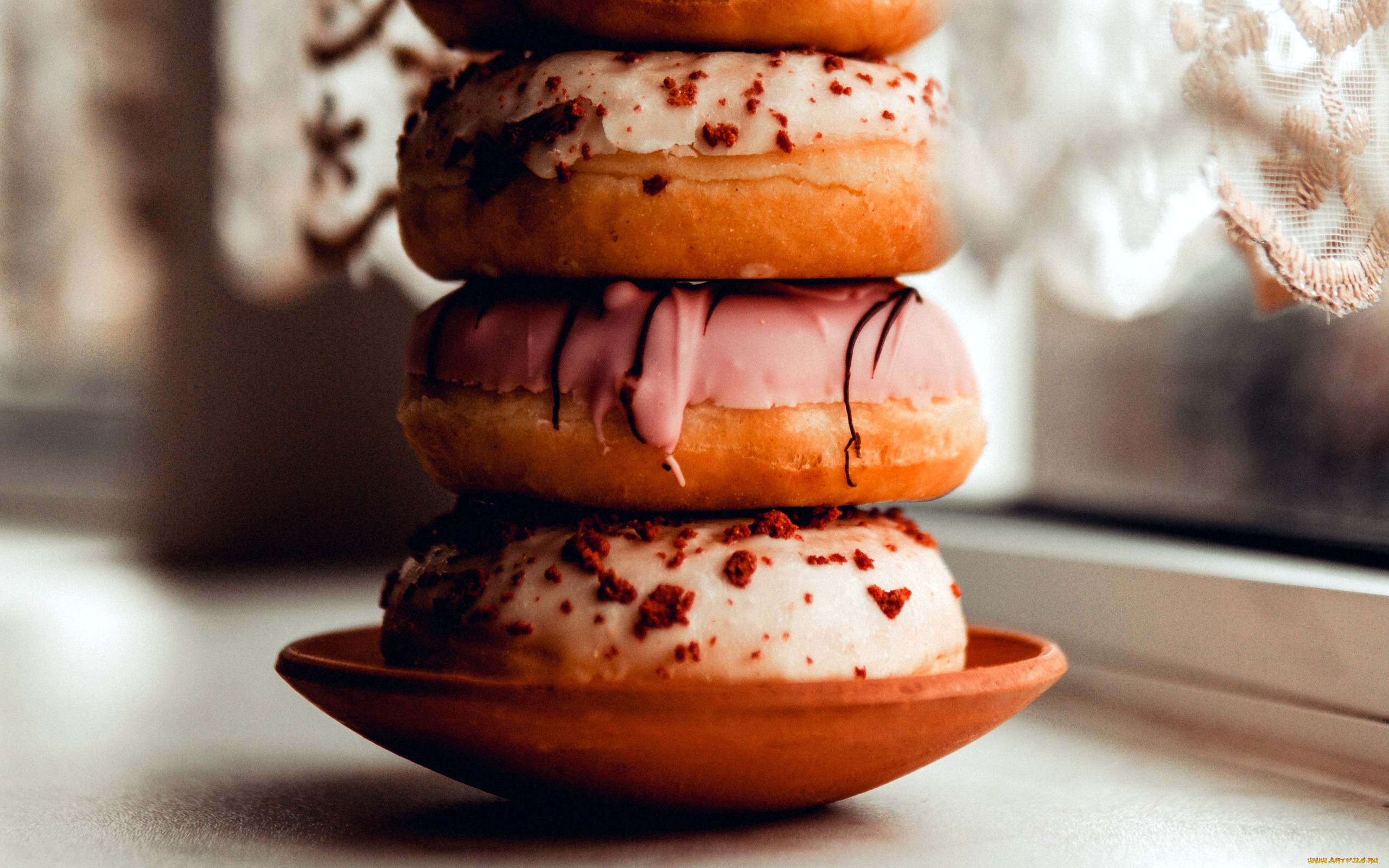 еда, хлеб, , выпечка, пончики