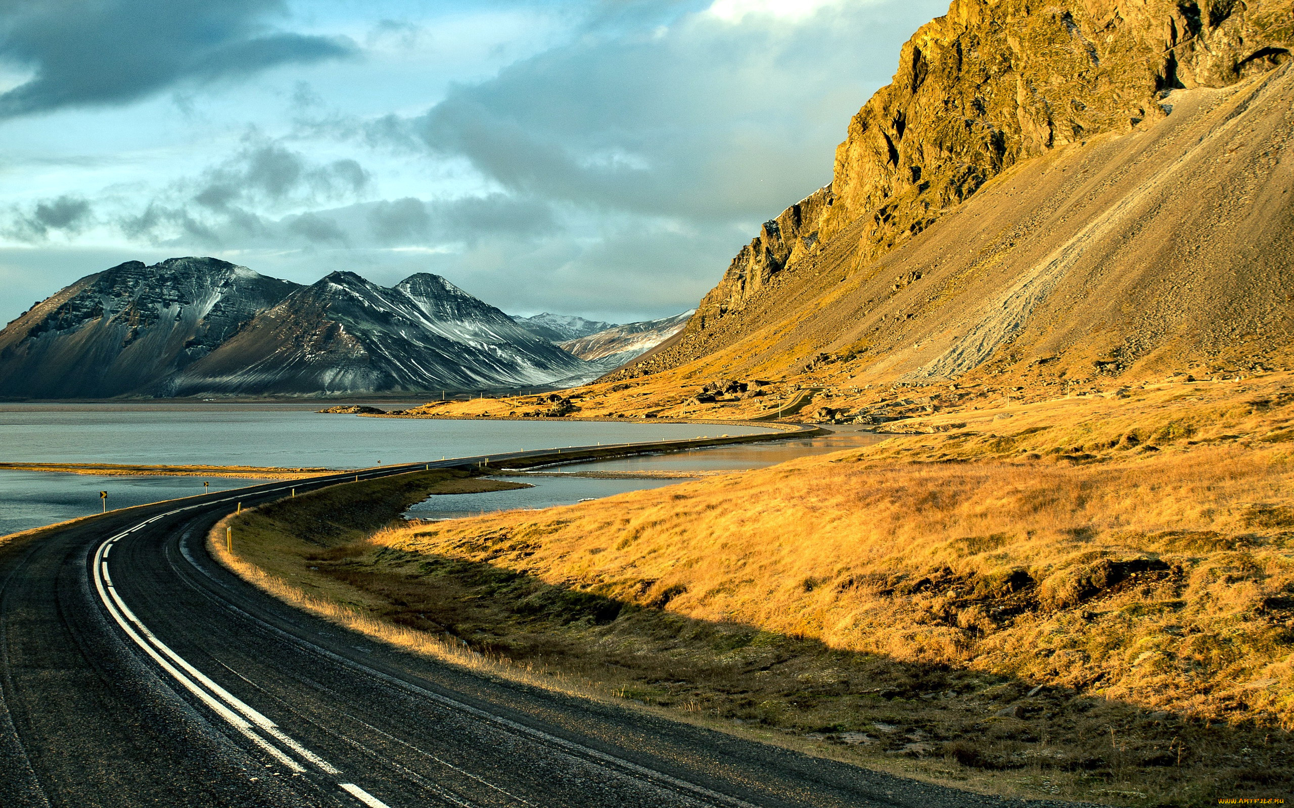 природа, дороги, дорога, разметка, шоссе