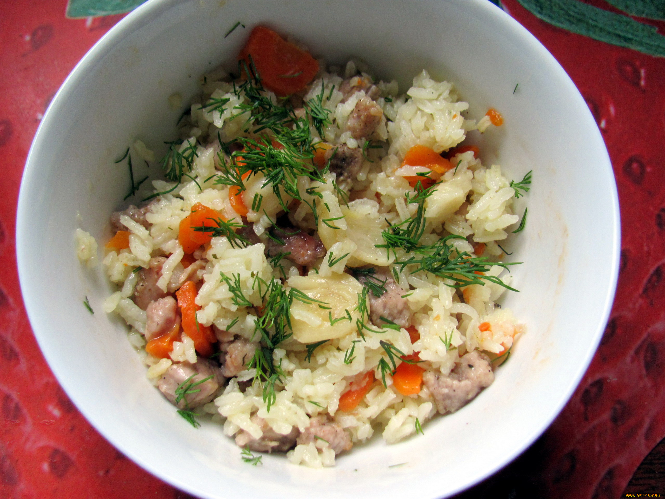 еда, вторые, блюда, плов