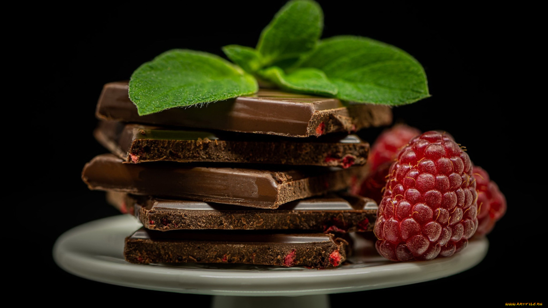 еда, конфеты, , шоколад, , сладости, малина, шоколад, мята