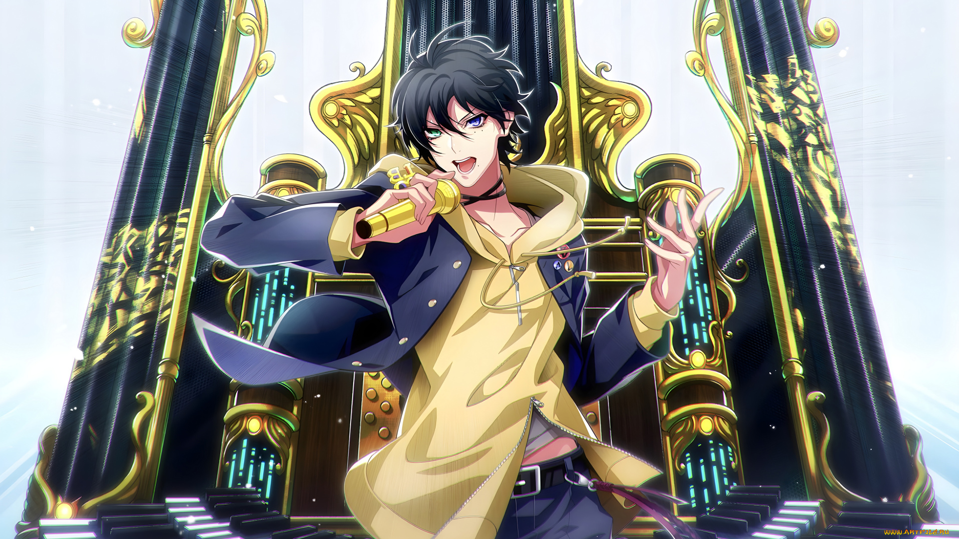 аниме, hypnosis, mic, гипнотический, микрофон