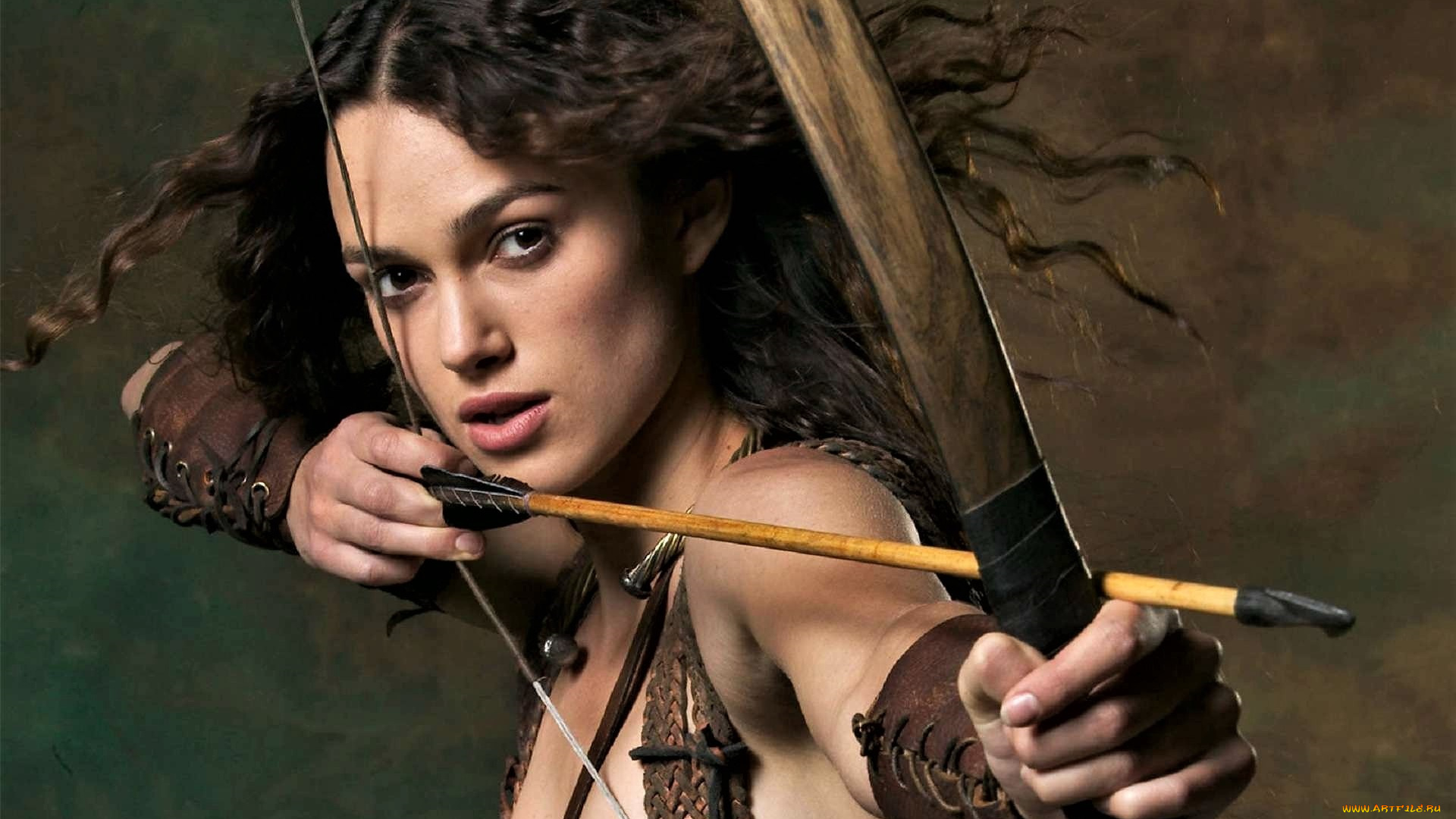 кино, фильмы, king, arthur, лицо, лук, стрела