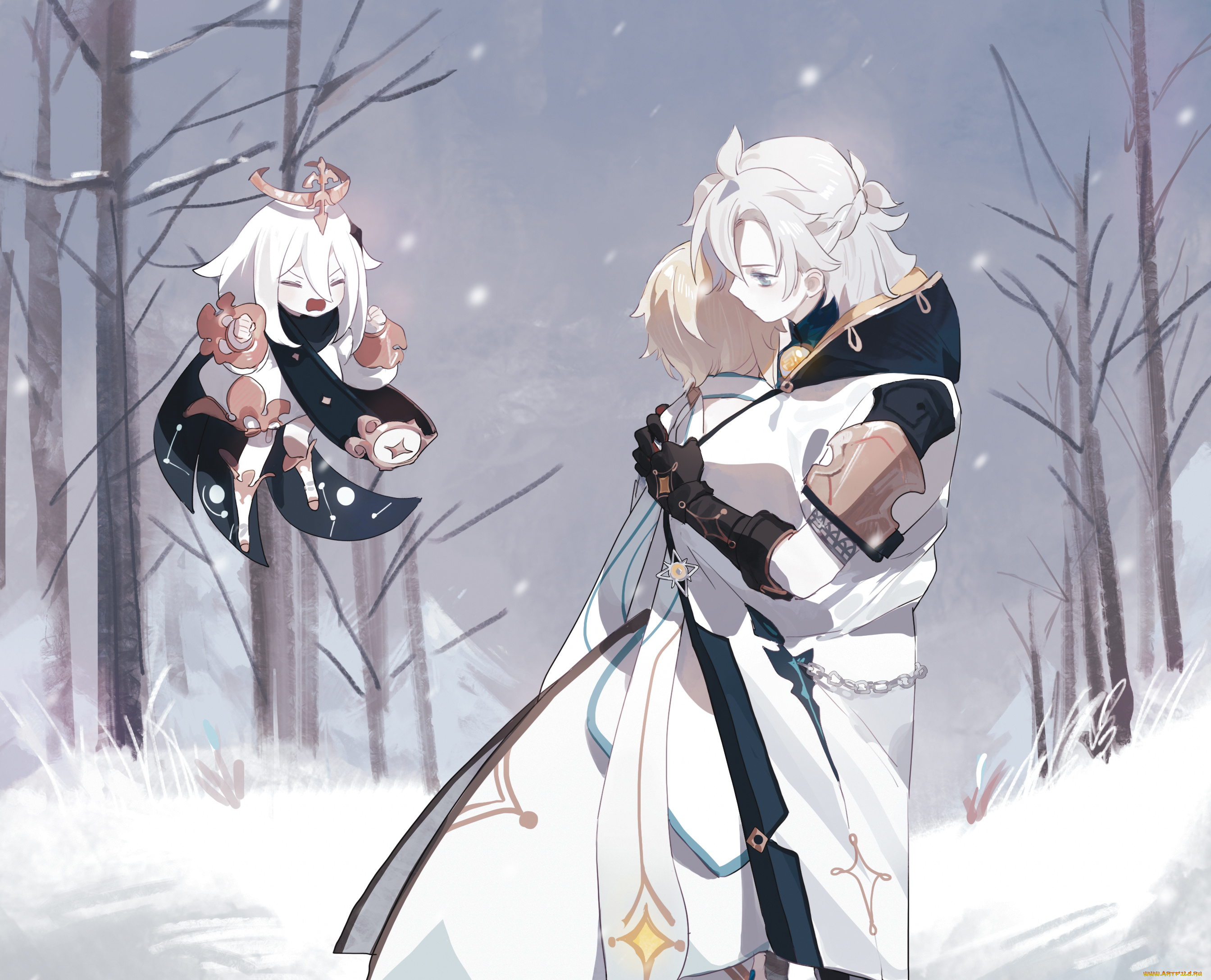 аниме, genshin, impact, genshin, impact