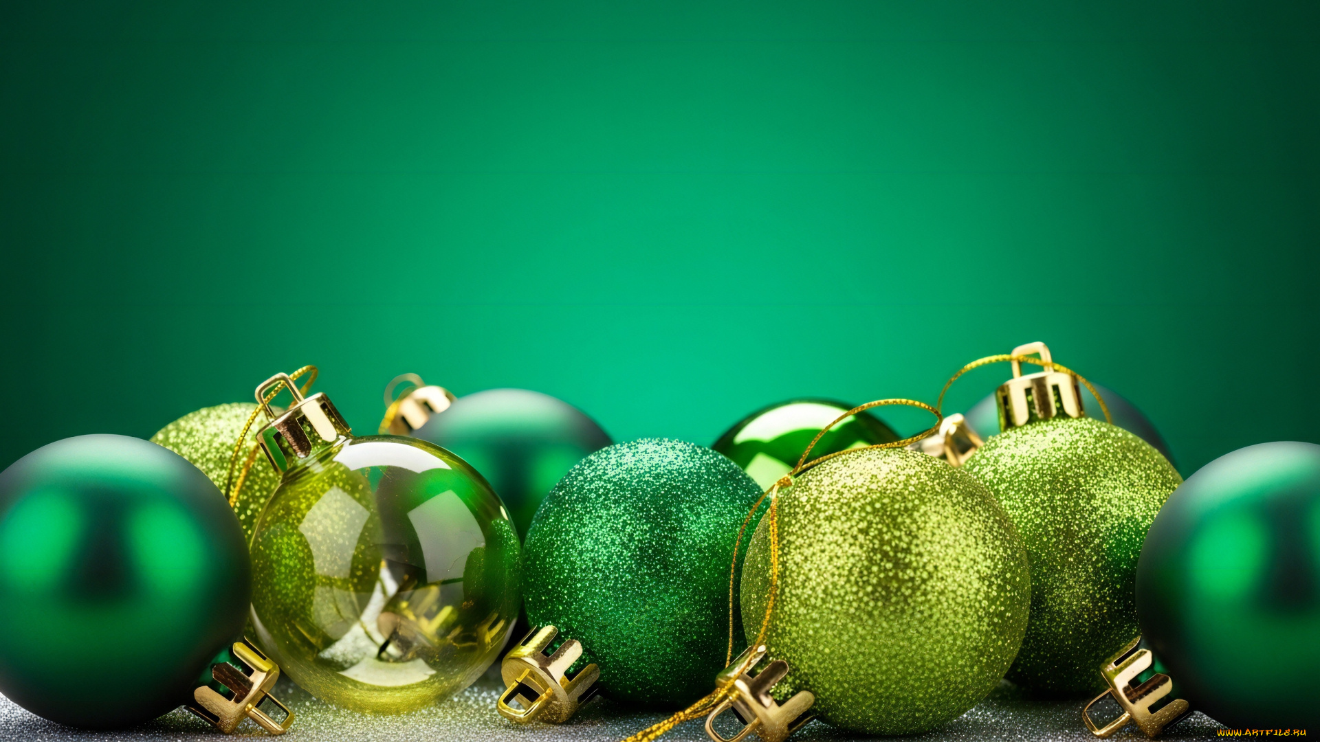 праздничные, шары, новогодняя