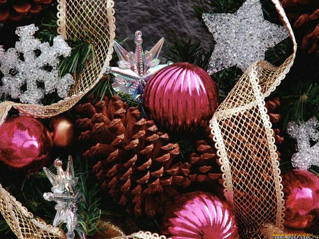 праздничные, украшения