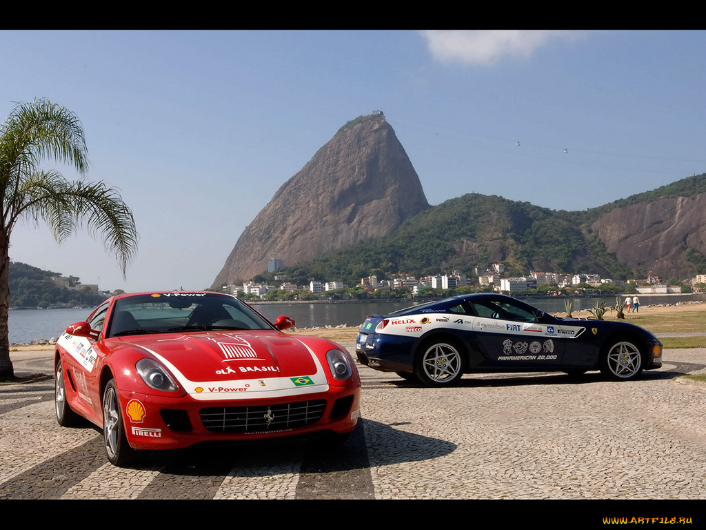 2006, ferrari, 599, автомобили