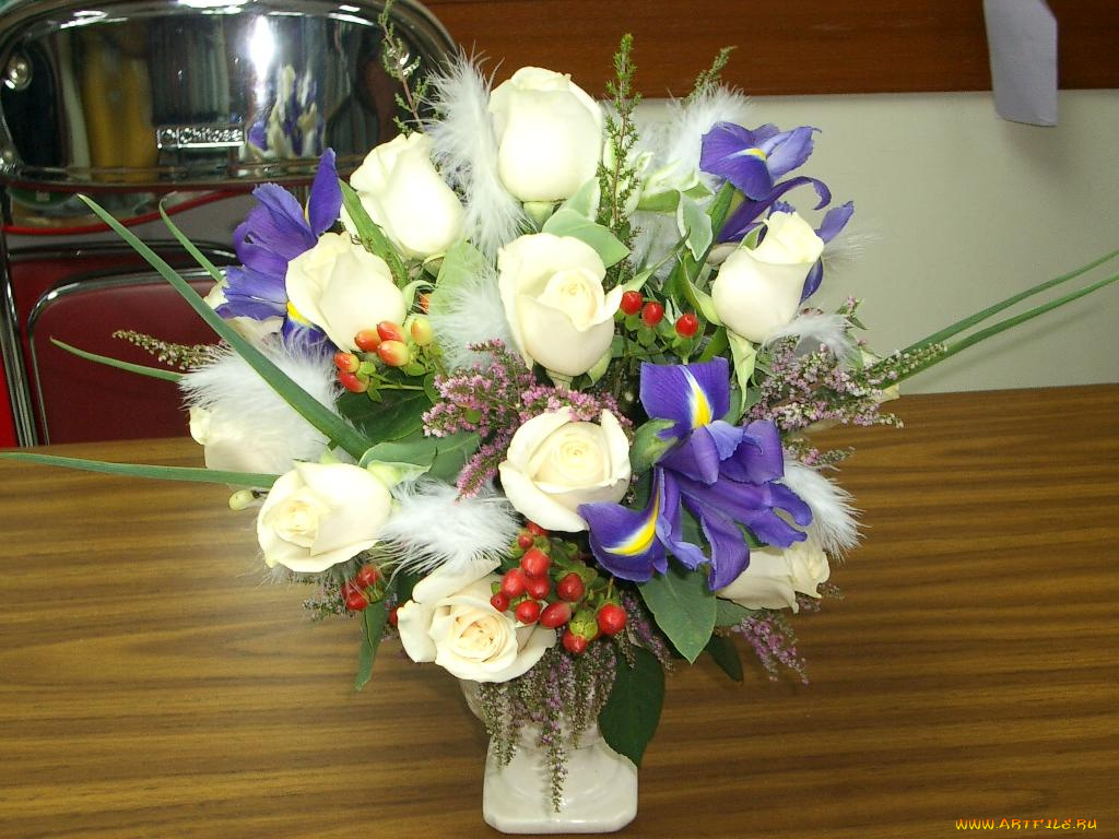 цветы, букеты, композиции