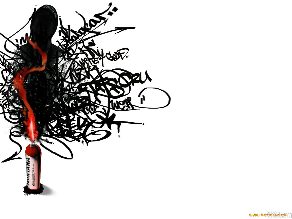 рисованные, абстракция