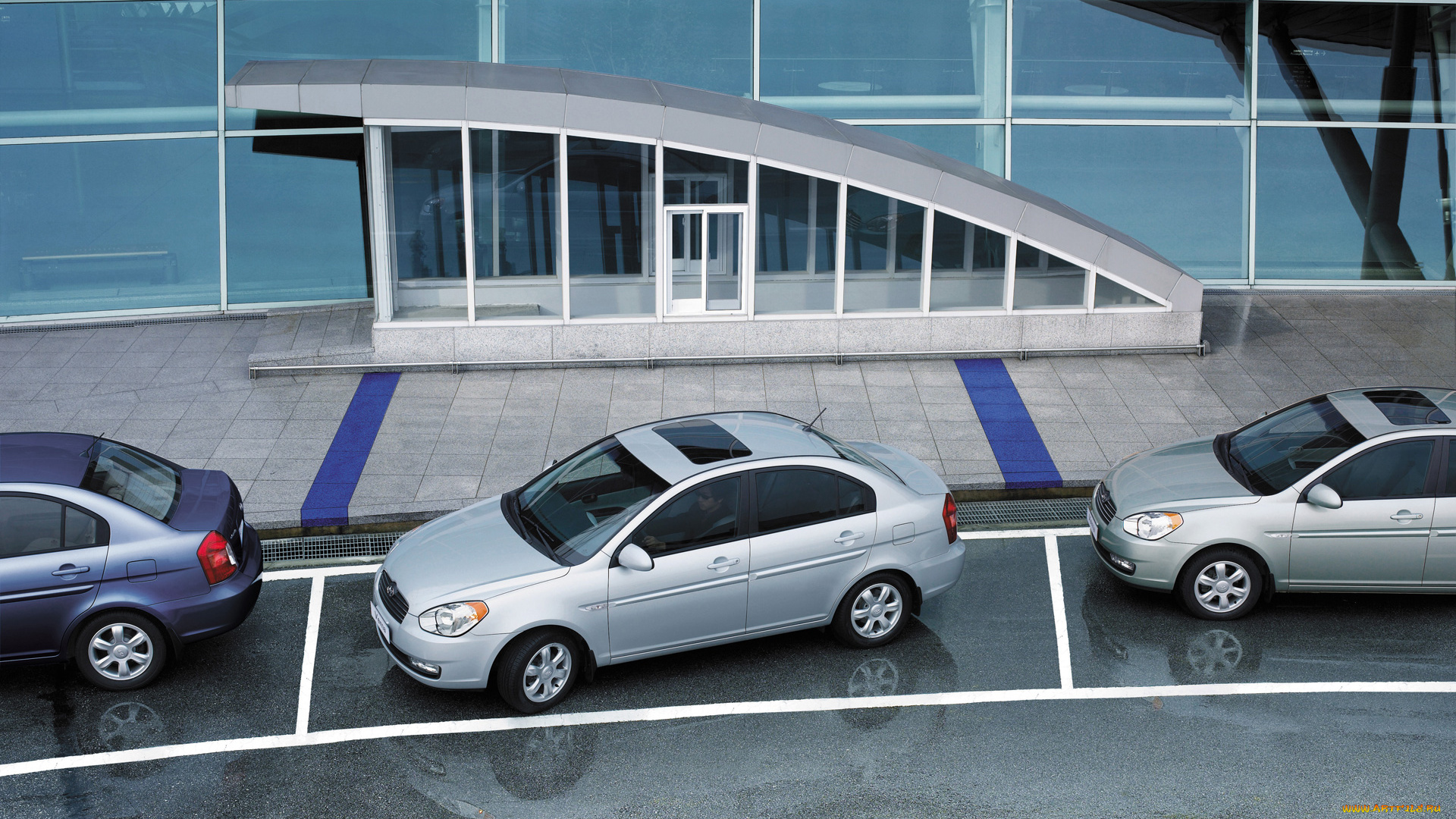 автомобили, разные, вместе