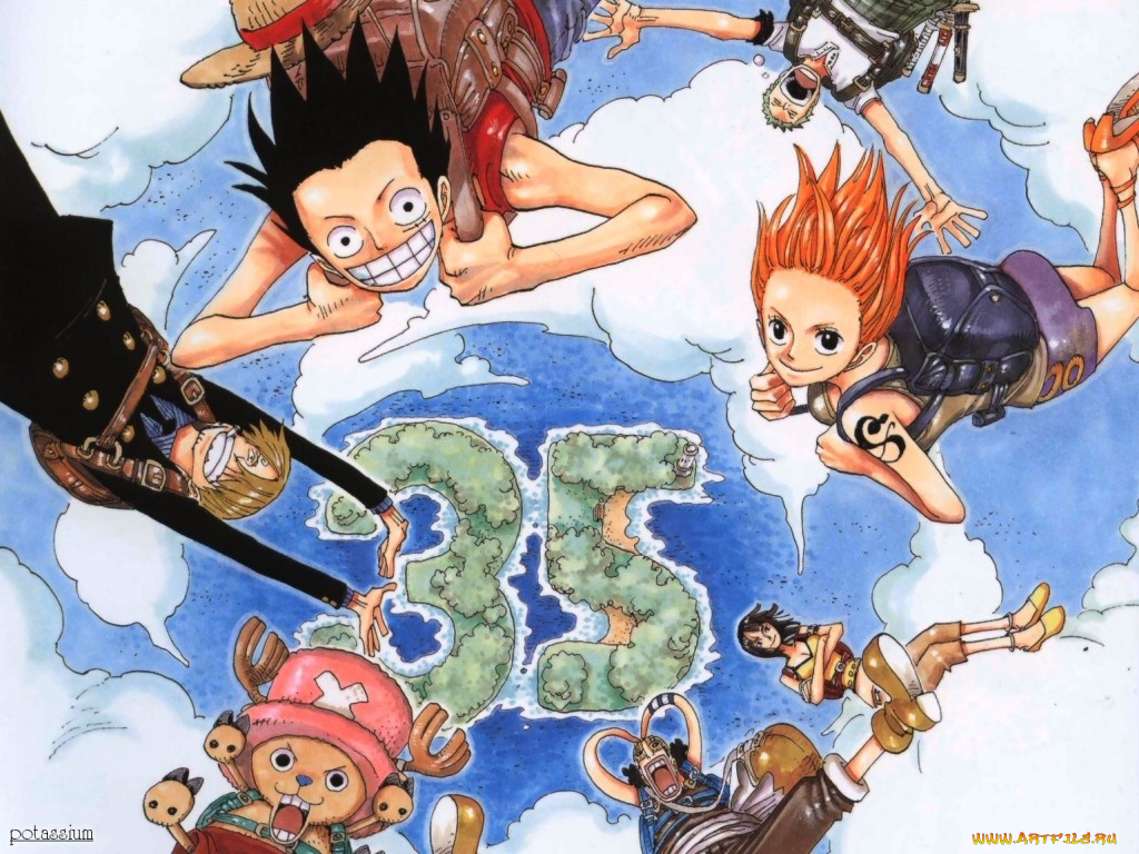 аниме, one, piece, nami, monkey, d, luffy, nico, robin, sanji, roronoa, zoro, chopper, usopp