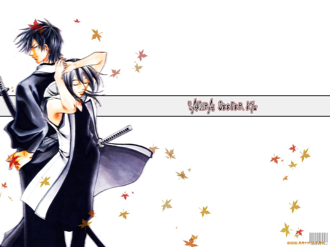 аниме, samurai, deeper, kyo