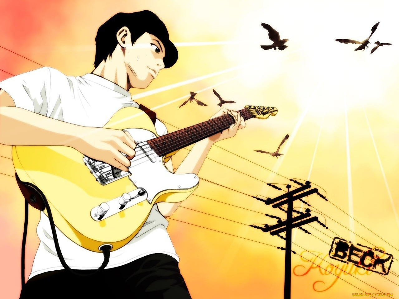 аниме, beck