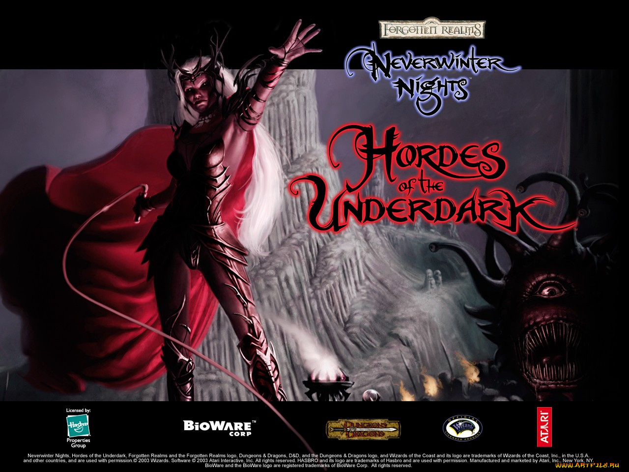 neverwinter, nights, видео, игры, hordes, of, the, underdark