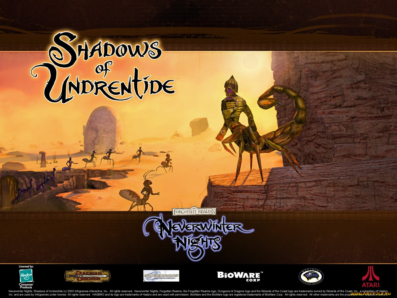 neverwinter, nights, видео, игры, shadows, of, undrentide