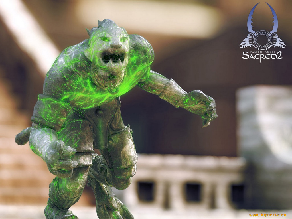 видео, игры, sacred, fallen, angel