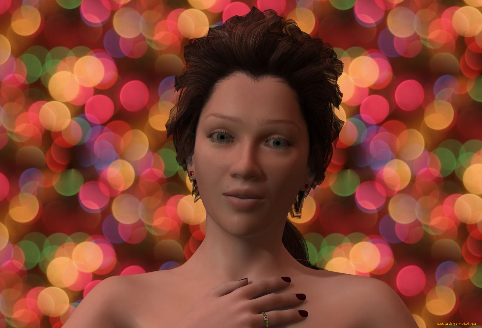 3д, графика, portraits, портрет, глаза