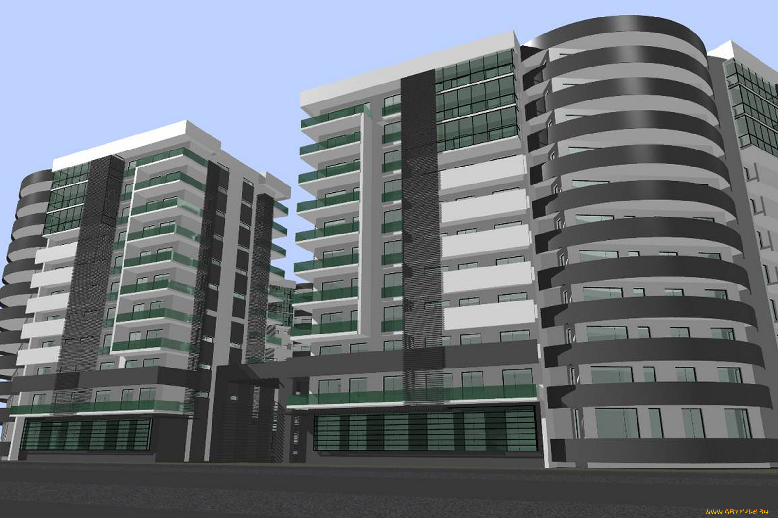 3д, графика, architecture, архитектура, дом