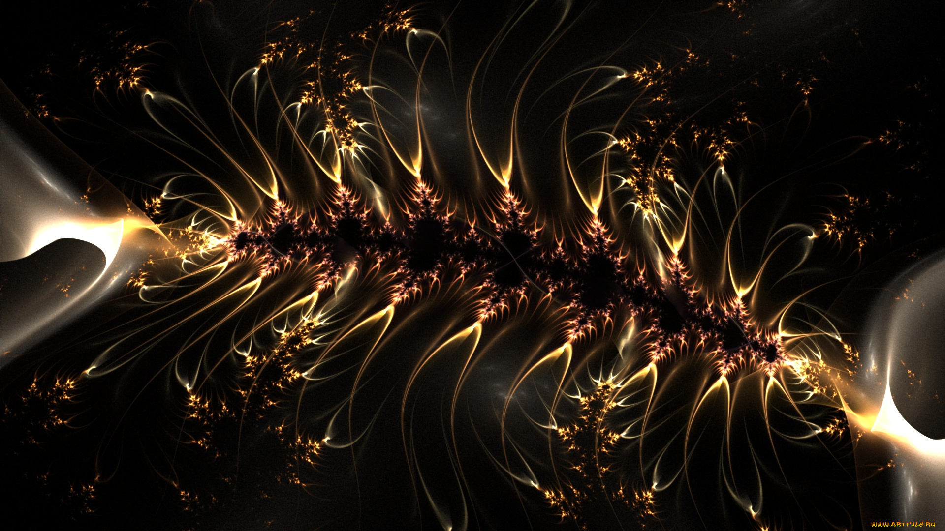 3д, графика, fractal, фракталы, узор, фон, цвета