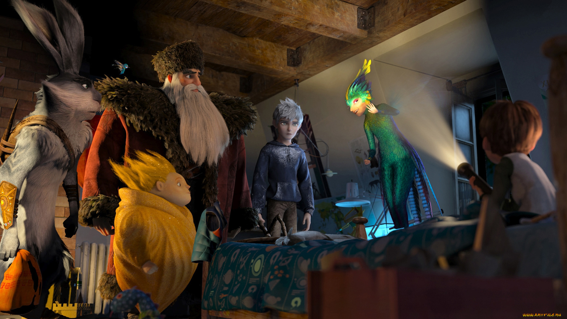 rise, of, the, guardians, мультфильмы, приключения, фэнтези