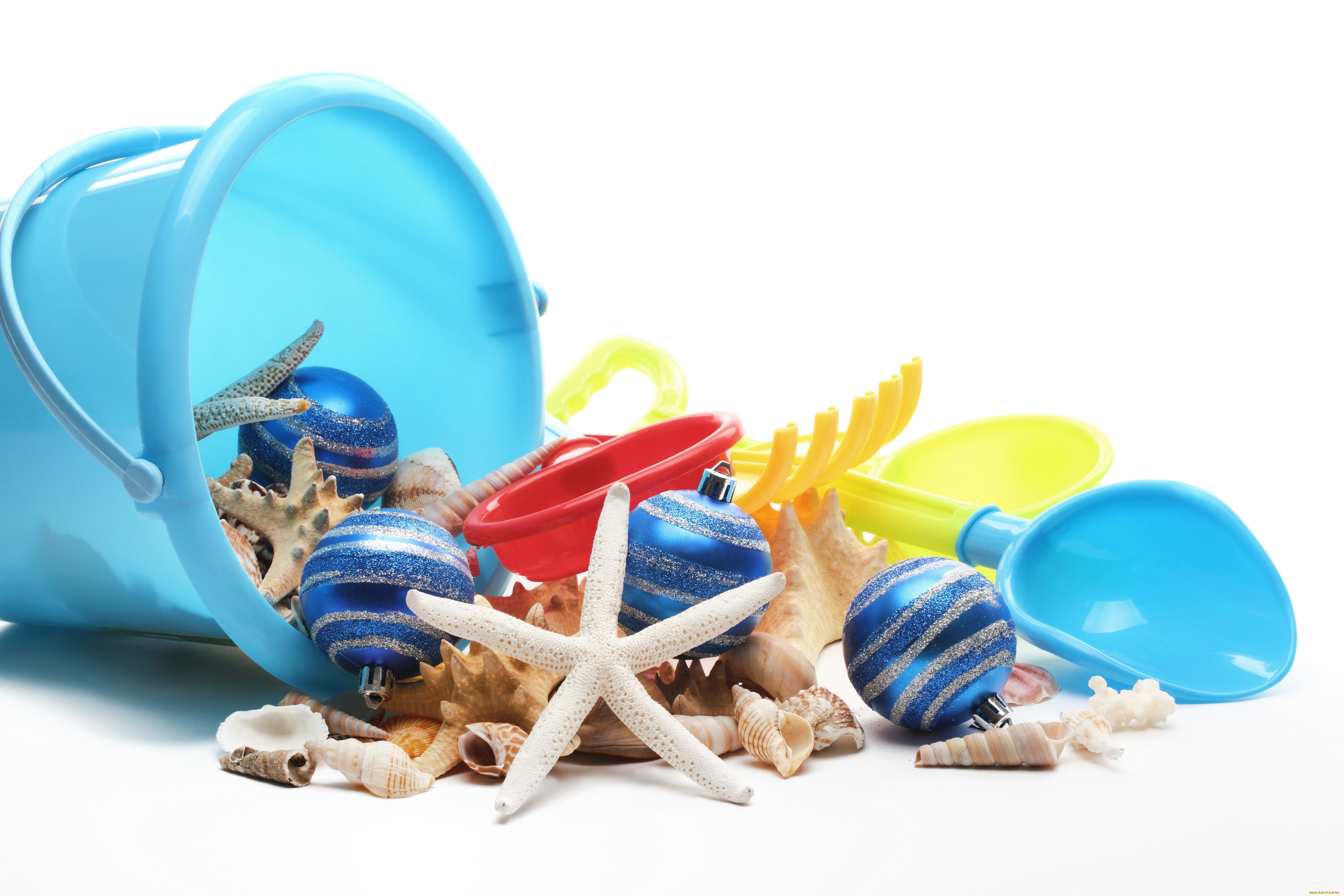 праздничные, украшения, ракушки