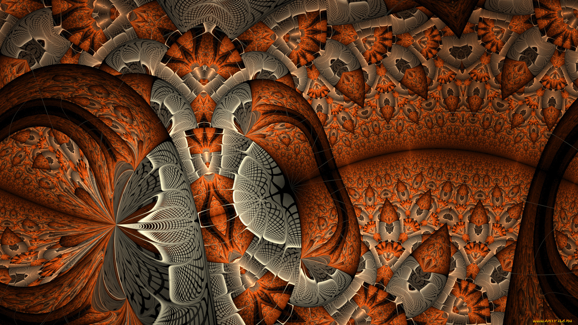 3д, графика, fractal, , фракталы, узор, цвета, фон