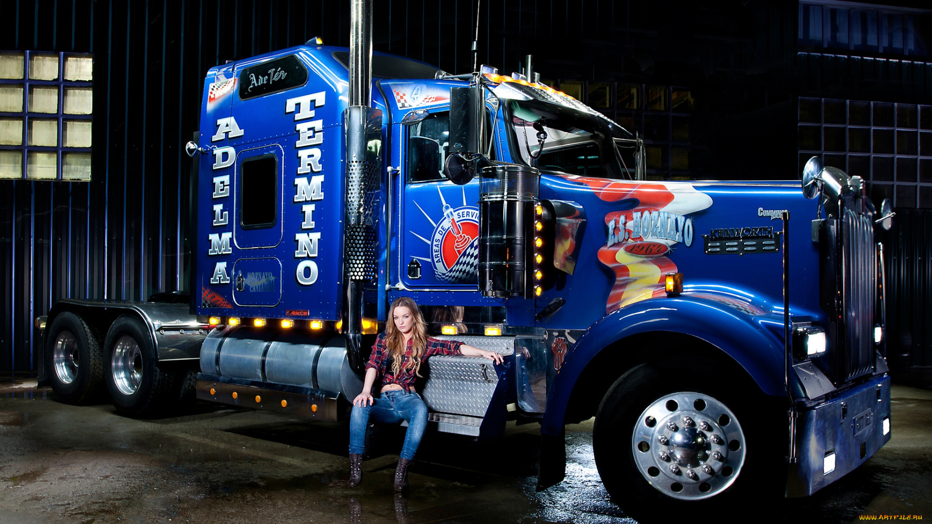 kenworth, автомобили, авто, с, девушками, сша, автобусы, грузовые, truck, company