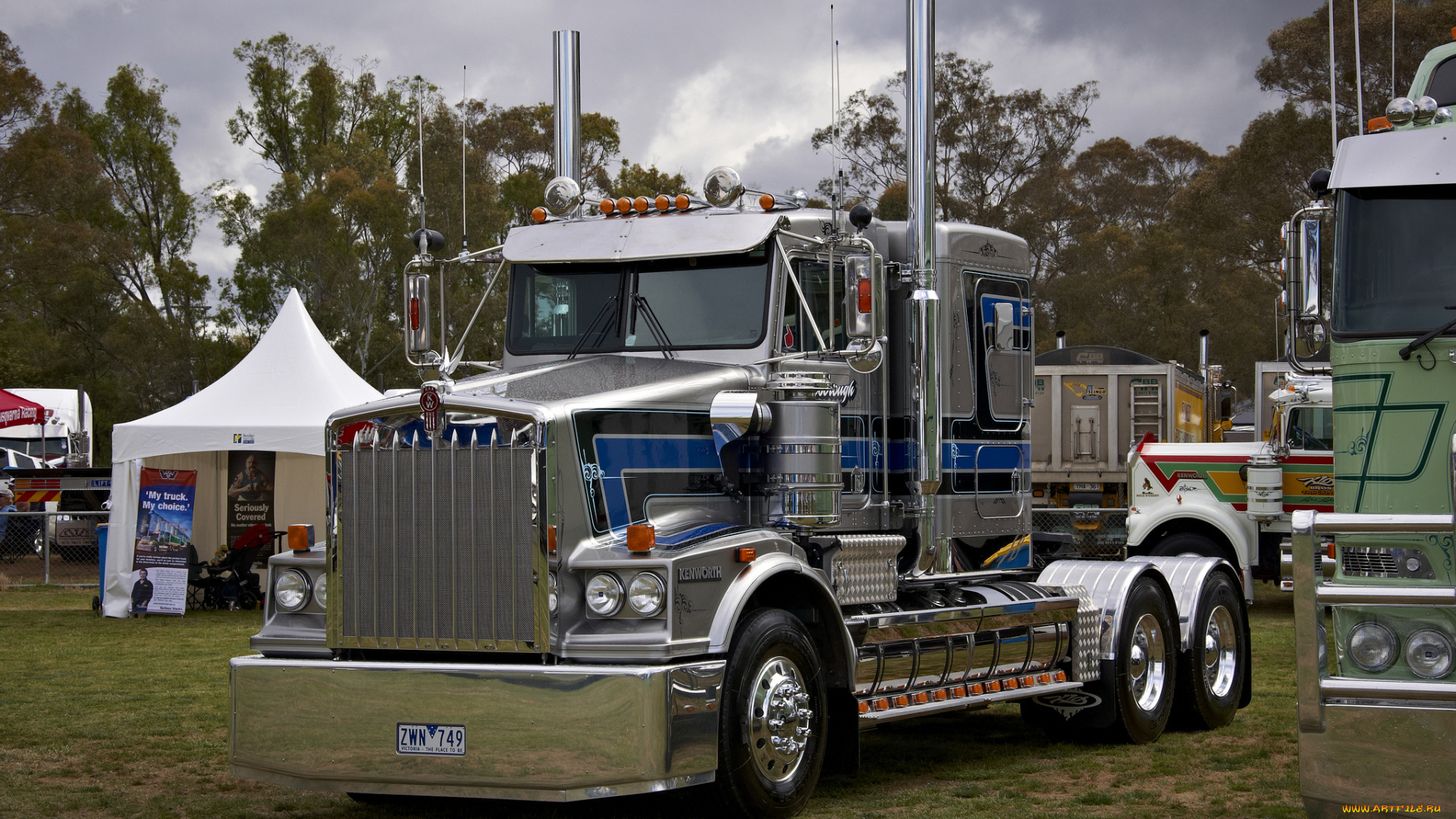 kenworth, автомобили, автобусы, truck, company, грузовые, сша