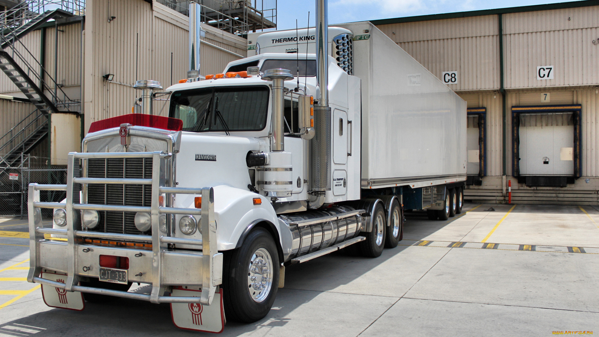 kenworth, автомобили, грузовые, автобусы, сша, truck, company, колеса, фура, сила, скорость, трасса, лето, запчасти