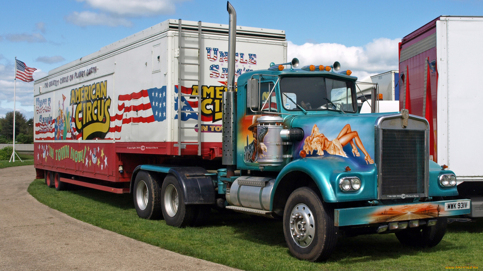 kenworth, автомобили, truck, company, сша, автобусы, грузовые, колеса, фура, сила, скорость, трасса, лето