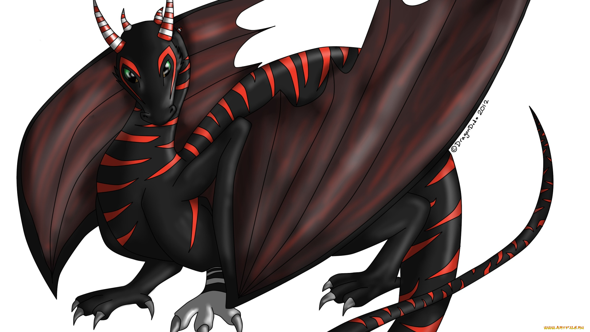 рисованные, животные, , сказочные, , мифические, дракон