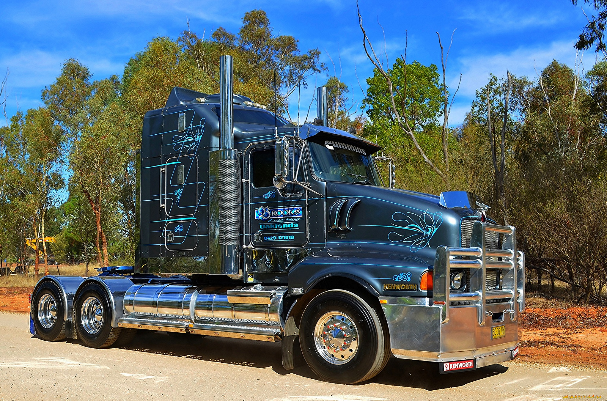 kenworth, автомобили, truck, company, сша, автобусы, грузовые, колеса, фура, сила, скорость, трасса, лето, запчасти