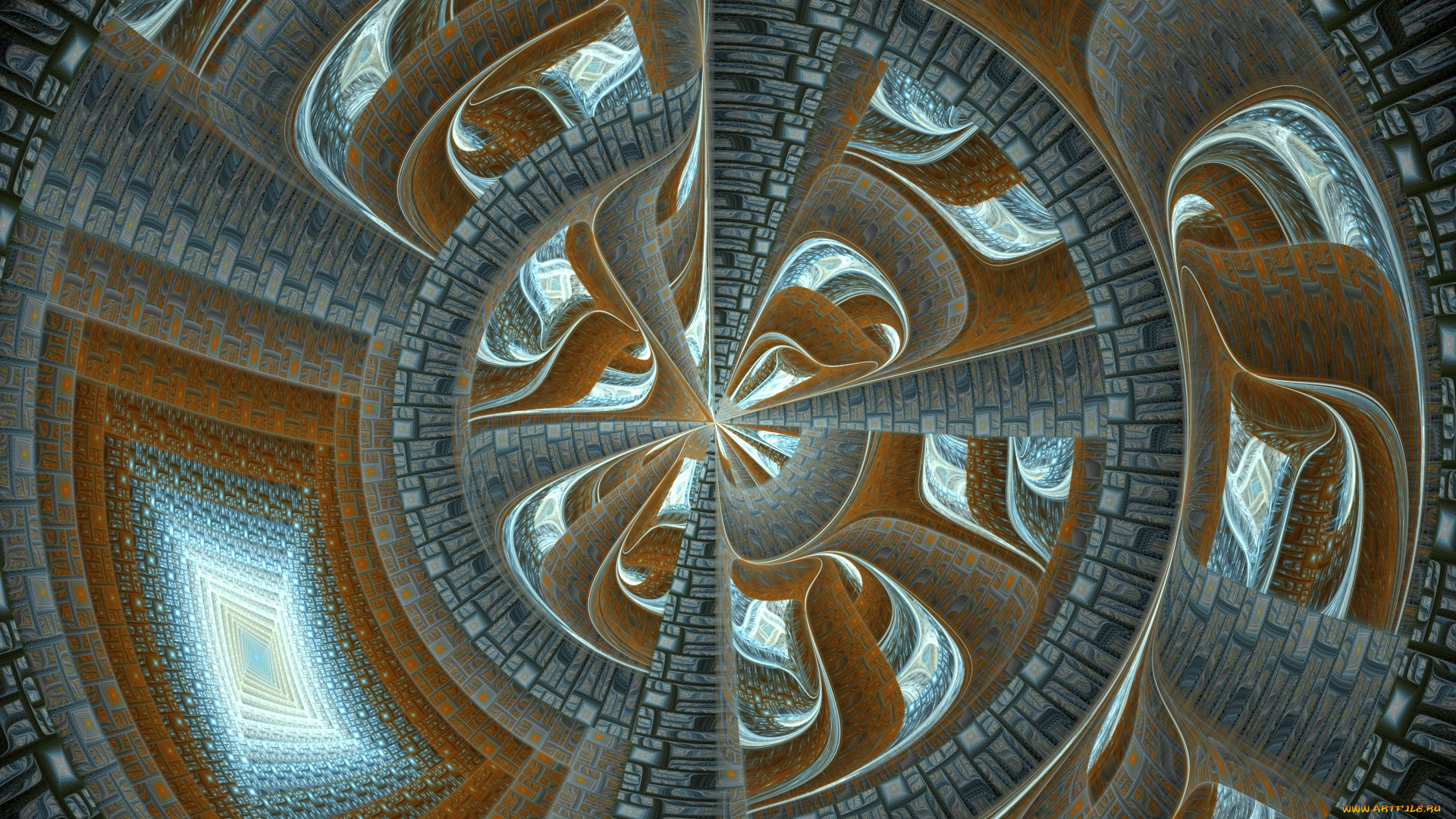 3д, графика, фракталы, , fractal, цвета, фон, узор