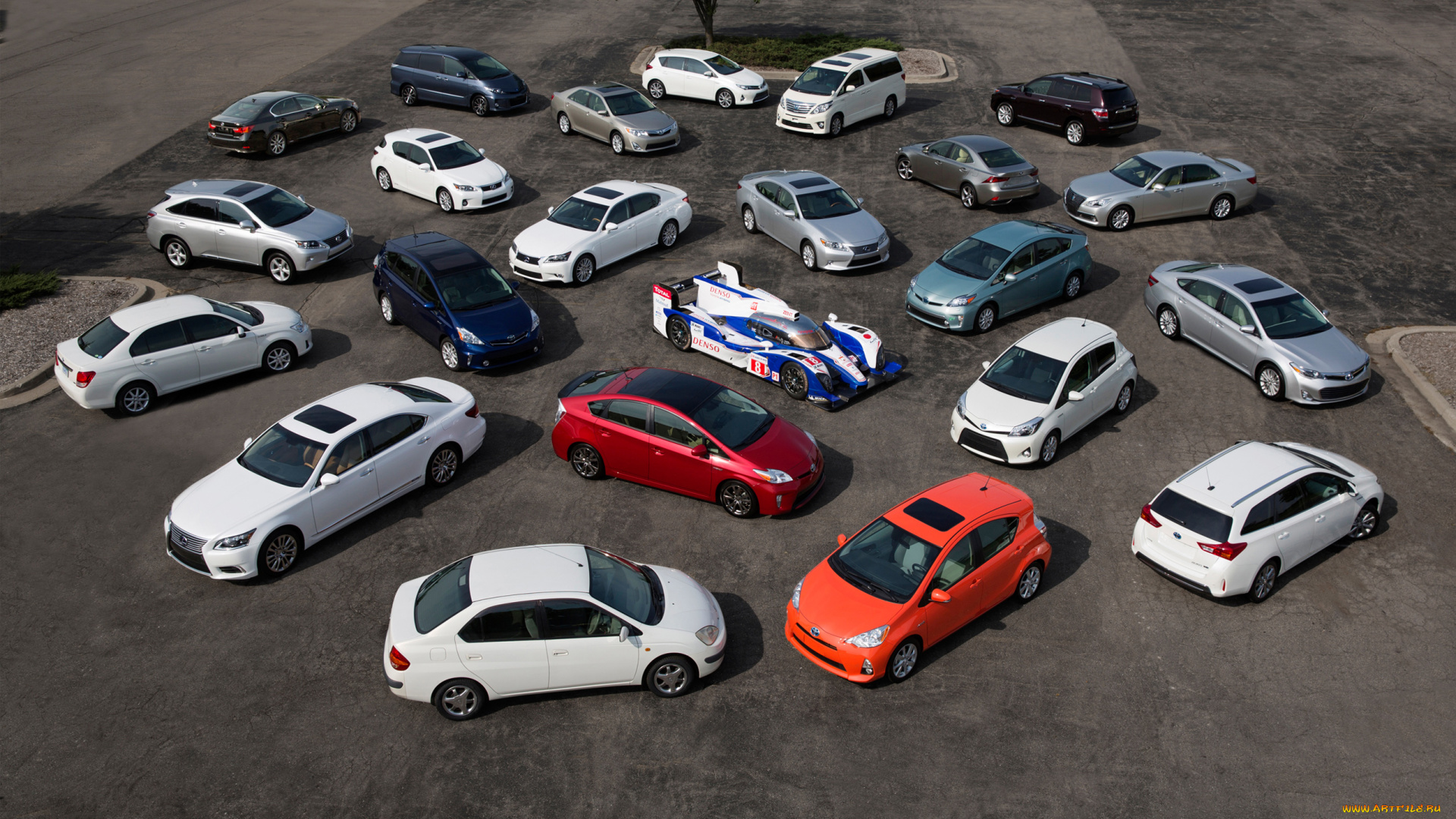 автомобили, разные, вместе, lexus, toyota